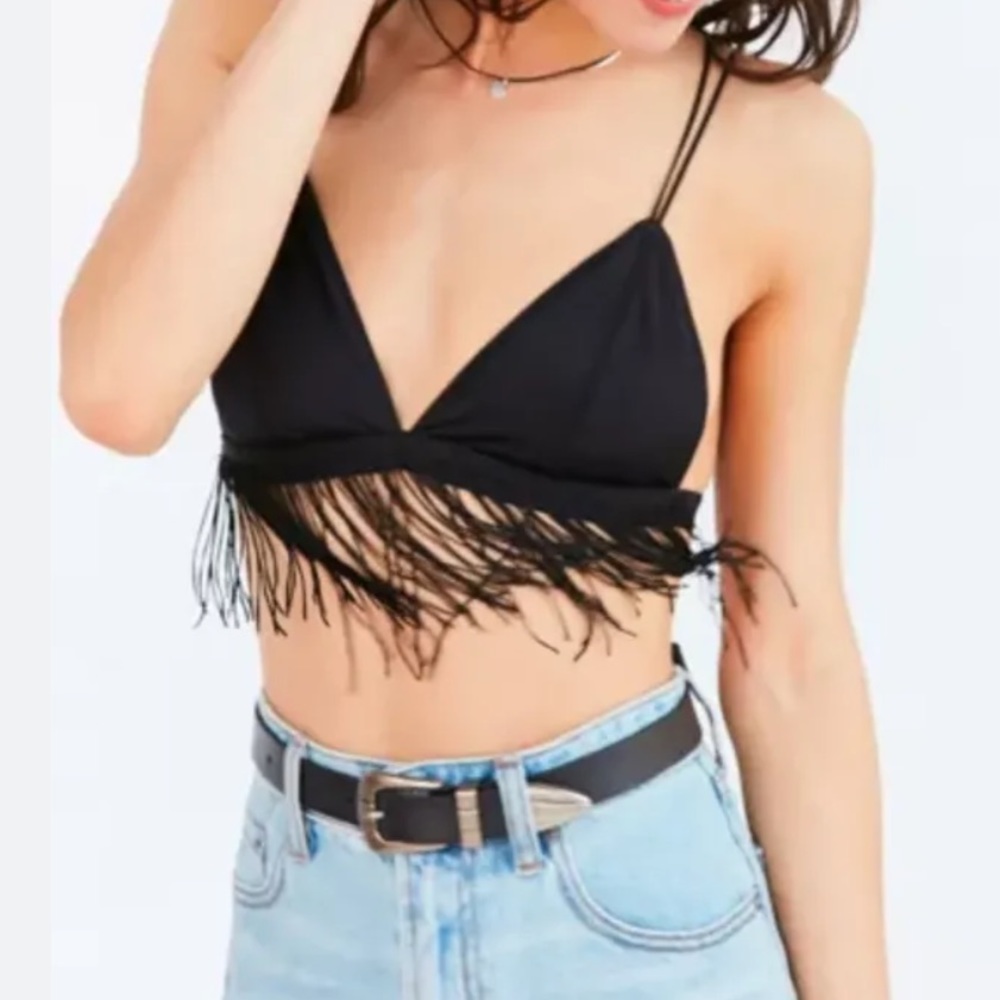 Urban Outfitters Out From Under Fringe Bralette